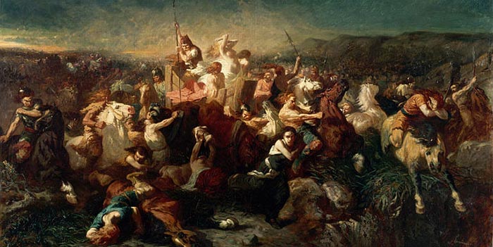 Victoire des Francs lors de la bataille de Tolbiac