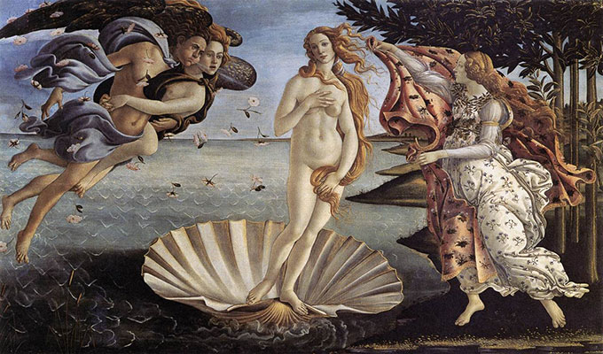 La Naissance de Venus par Botticelli