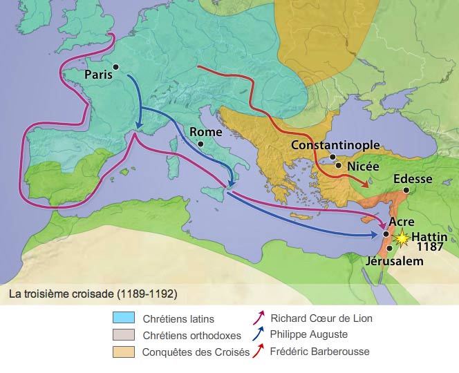 La Troisième Croisade - Source: Jeux-Historiques.com