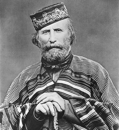 Portrait de Giuseppe Garibaldi en 1866