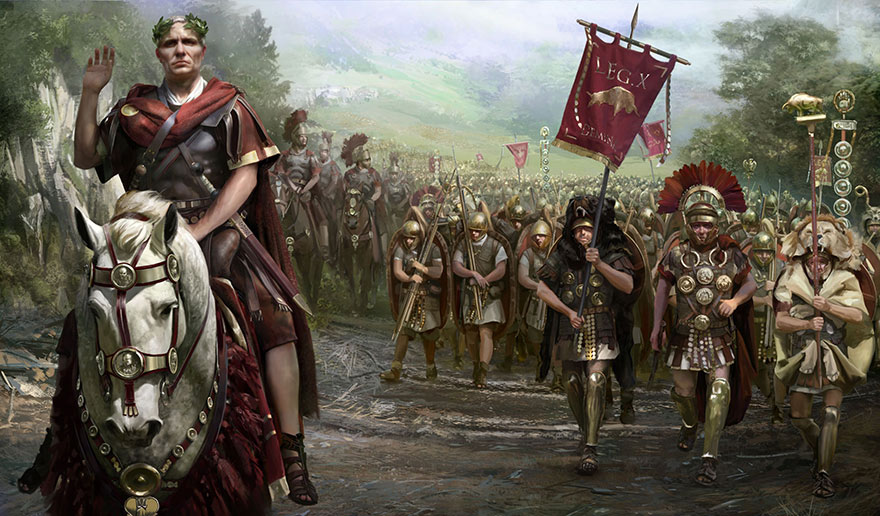 Total-War-Rome-II-Cesar-a-la-tete-de-ses-troupes