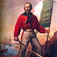 Portrait de Garibaldi, acteur majeur du Risorgimento