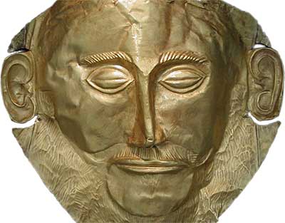 Masque mortuaire dit d'Agamemnon
