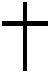Types de crois - la croix latine