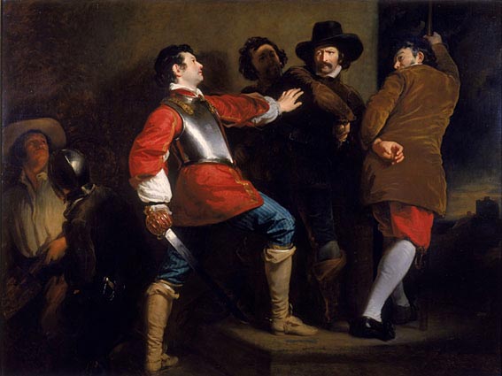 The Discovery of the Gunpowder Plot (Henry Perronet Briggs)