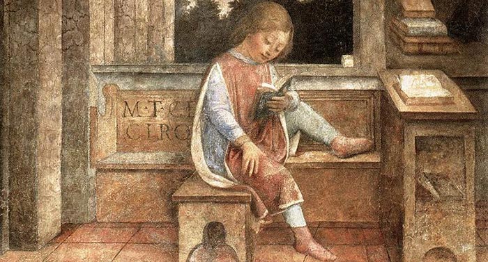 Le jeune Cicéron lisant, Vincenzo Foppa (1427–1515)