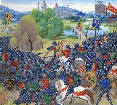Victoire française lors de la Bataille de Roosebeke