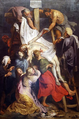 La descente de croix de Rubens, 1611