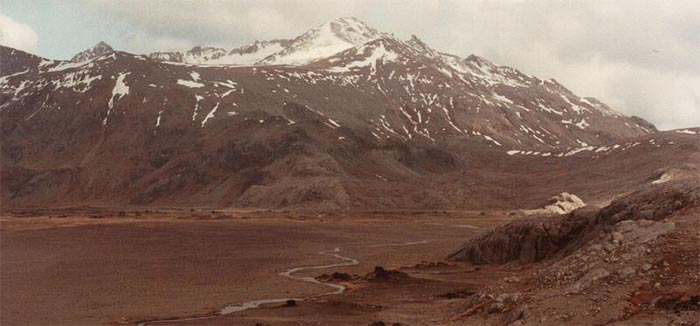 Paysage des îles Kerguelen