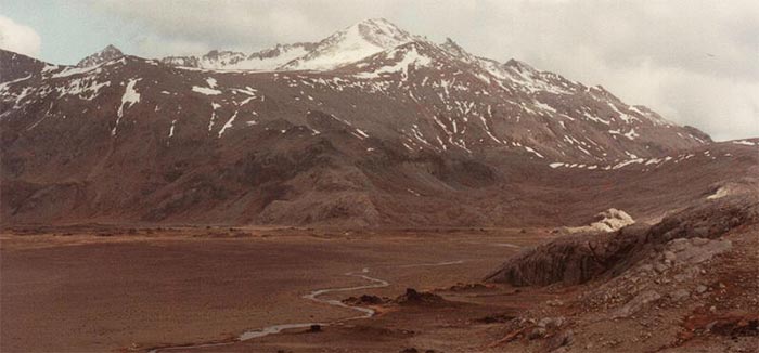 Paysage des îles Kerguelen