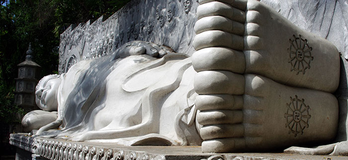 Bouddha couché de Na Trang, Vietnam