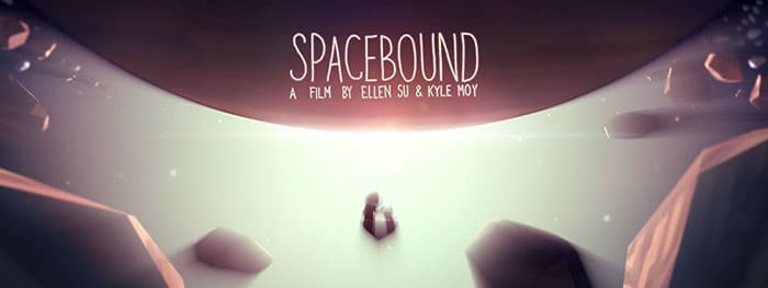 Spacebound, l'affiche du court-métrage