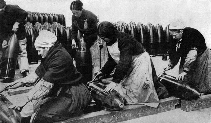 Les Femmes pendant la première guerre mondiale