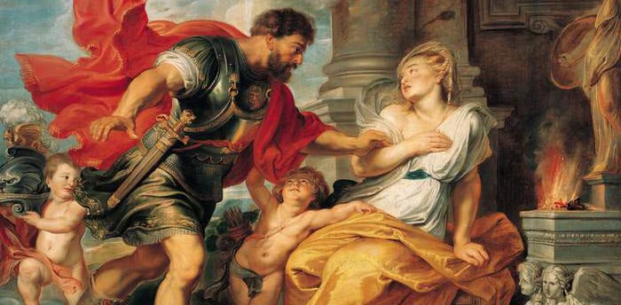 Mars et Rhéa, par Rubens
