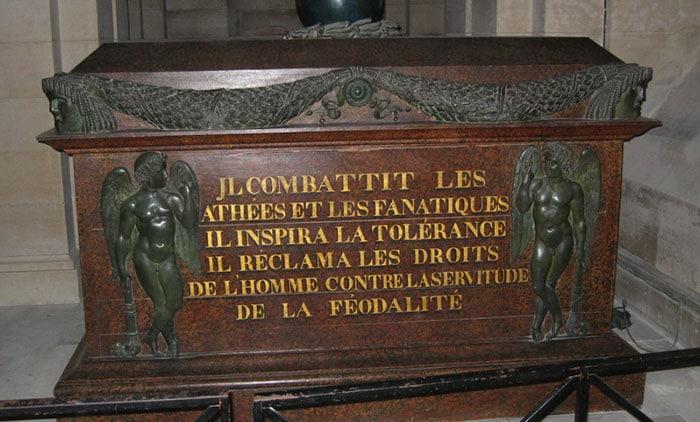 Tombeau de Voltaire au Panthéon