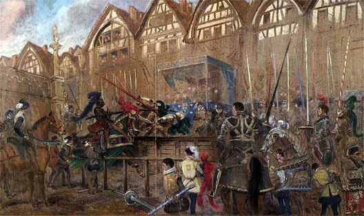 Henri II en tournoi