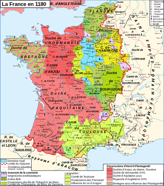 La France sous Philippe Auguste