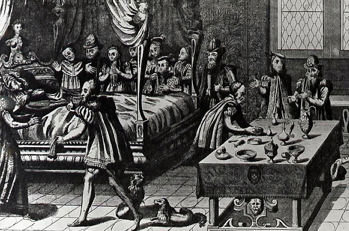 La mort de Henri II, 1559, Jacques Tortorel & Jean Perrisin