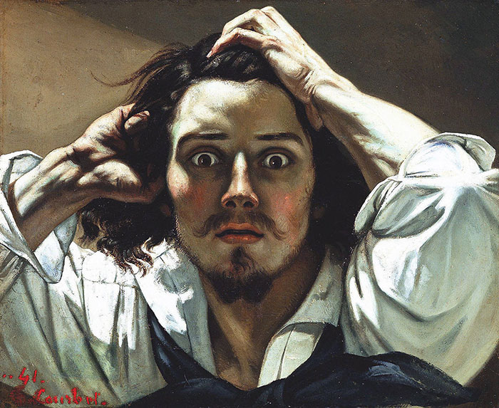 Le Désespéré, de Gustave Courbet, huile sur Toile, 1843