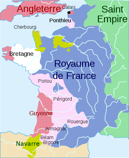 La-France-apres-le-traite-de-bretigny