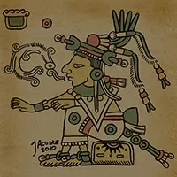 Shaman aztèque par JesseAcosta (retrouvez-le sur DeviantArt)