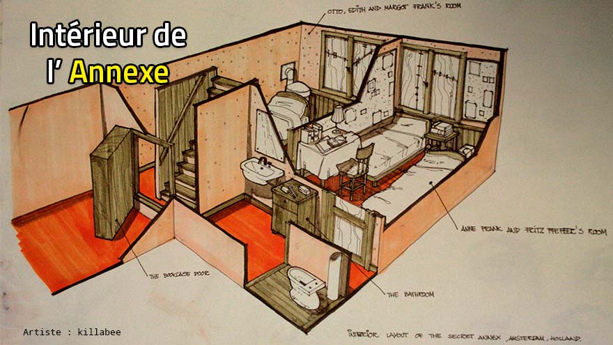 Intérieur de l'annexe - vue d'artiste